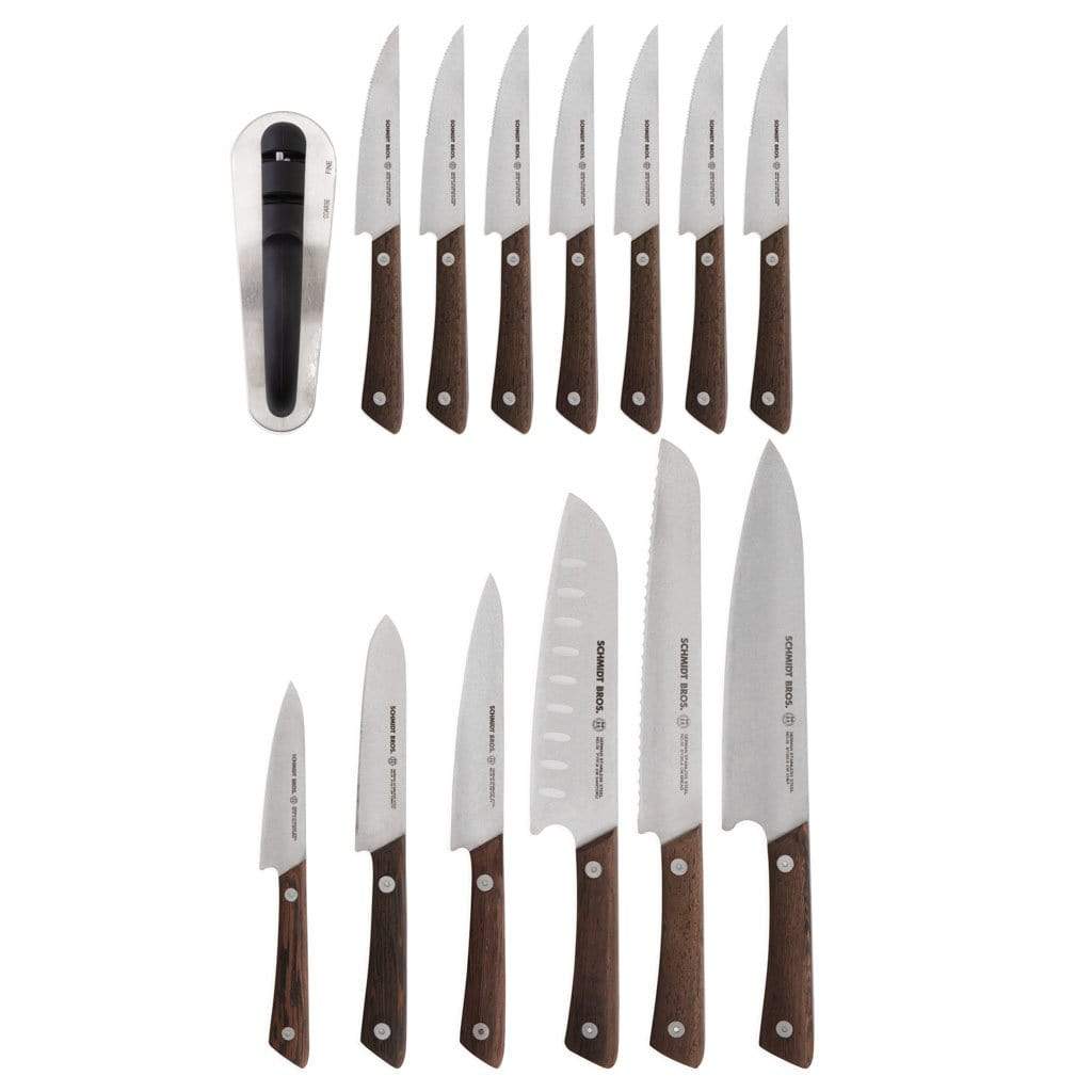 Ginny's 14-Piece Cutlery Knife Block with Sharpener