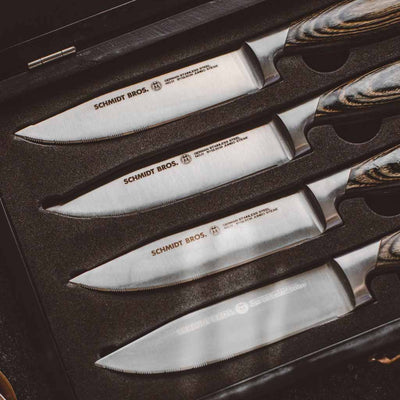 Schmidt Bros. JUMBO Steak Knife Set DETAILED Review & Unboxing! 