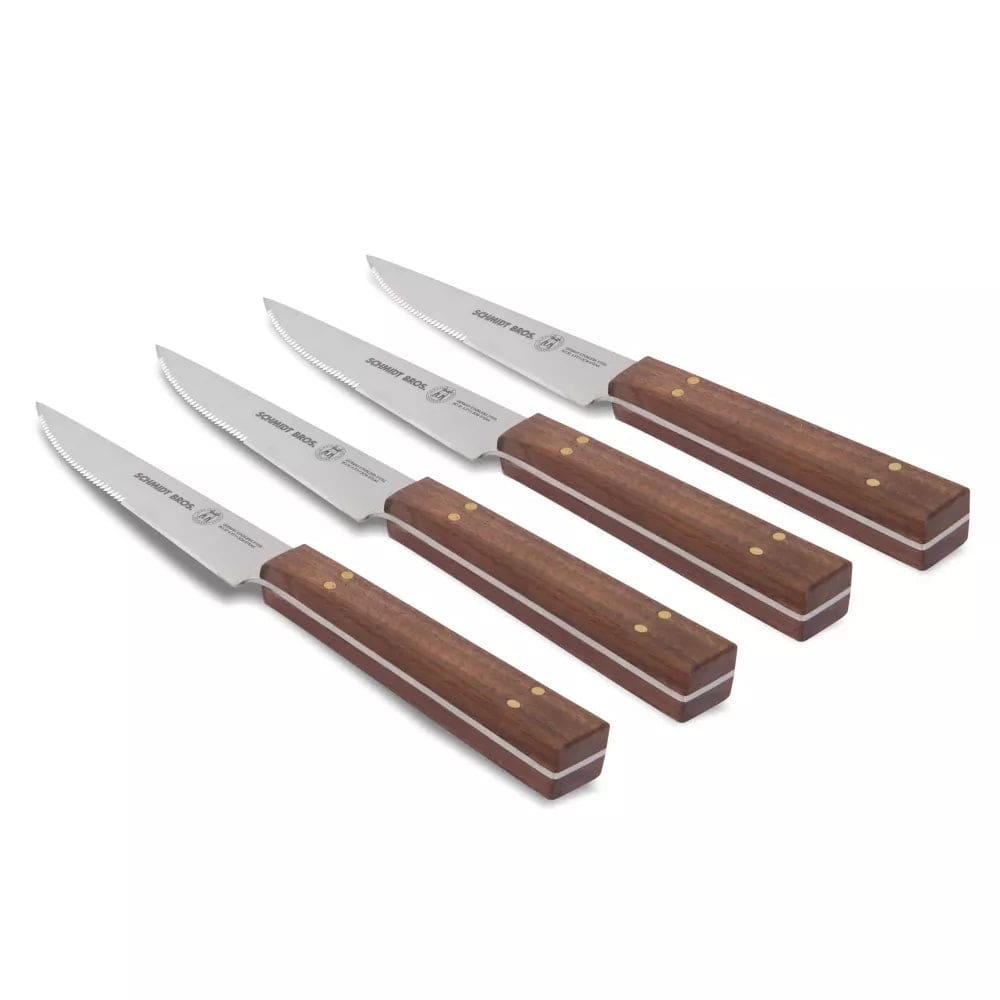 Schmidt Bros Cutlery Schmidt Brothers Cutlery 4pc Classic Steak Knife Set 4  ct